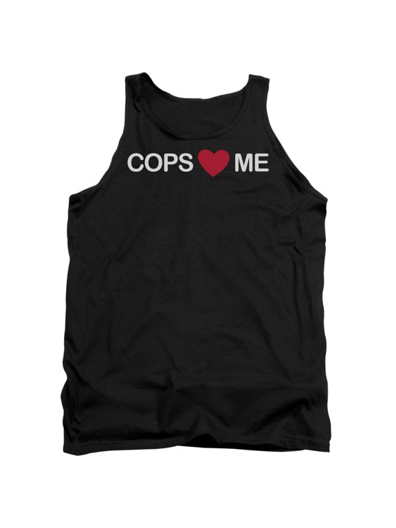 - Cops Love Me - Tank Top - X-Large