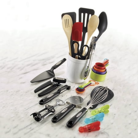 - Farberware Kitchen Utensil & Gadget Set, 28 Piece