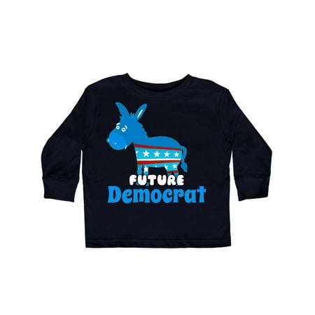 

Inktastic Future Democrat Gift Toddler Boy or Toddler Girl Long Sleeve T-Shirt