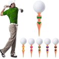 thumbnail image 1 of facefd 15 Pieces Golf Ball Tee Nail Professional Woman Body Shaped Stabilizer Base Golfing Tees Sport Fitting Training Device, 1 of 5