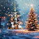 thumbnail image 5 of Colgante Navideño de Acrílico con Forma de Avión para Árbol de Navidad., 5 of 5