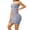 Blue, variant on Women's Strapless Shapewear Tummy Control Seamless Body Shaper Dresses