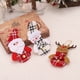 thumbnail image 4 of 1/3PC Christmas Tree Decoration Accessories Deer Santa Claus Xmas Hanging Ornaments Party Decor for Home Winter Holiday Decor, 4 of 5