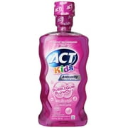 ACT Kids Anticavity Fluoride Rinse, Bubble Gum Blow Out 16.9 oz (Pack of 6)