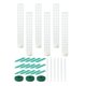 thumbnail image 1 of 6 Postes de PláStico 15 Pulgadas, Poste Transparente, Estaca PequeñA para Plantas, Plantas en Maceta Monstera, 1 of 7