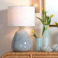 thumbnail image 2 of Jamie Young Levi Ceramic Table Lamp with Linen Shade, 2 of 5