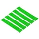 thumbnail image 1 of Bandas de resistencia elásticas Uxcell X-Light TPE, paquete de 5, color verde, 1 of 6