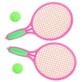 thumbnail image 3 of SHOWERORO 2Pcs Tennis Toys for Kids Random Style Racket 37X19.5X2.5in ABS Material Sport Racket, 3 of 6