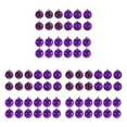 thumbnail image 2 of Transemion 24pieces Effective Decoration Balls Easy To Christmas Essentials Durable purple 3Set, 2 of 6