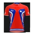 thumbnail image 3 of Chile Full Zipper Bike Short Sleeve Cycling Jersey  for Men - Size L, 3 of 4