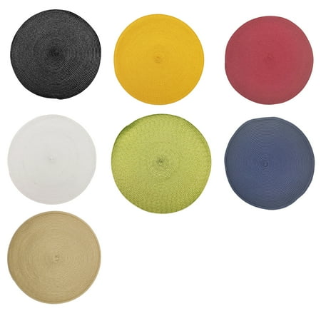 

Cherryhome Table Mat Reusable Waterproof Round Tea Coffee Cup Coasters for Cafes Cup Coaster No Fading for Kitchen