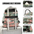 thumbnail image 3 of FORMRS Mini Backpack Purse for Women Travel Daypack Casual Shoulder Bag, Pink and White Cat, 3 of 7