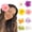 B, variant on 8PCS Hawaiian Flower Hair Clips, Hair Accessories for Women, Hawaii Parties, Beach Vacations, Summer Vacation ,Luau Celebrations