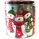 thumbnail image 1 of Holiday Popcorn Tin (Three snowmen), 1 of 2