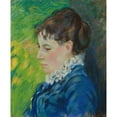 thumbnail image 3 of Armand Guillaumin 20x24 Black Modern Framed Museum Art Print Titled - Portrait of the Artist's Wife (circa 1888), 3 of 5