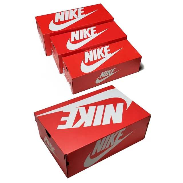 N I-K-E Empty Shoe Box for Slide Sandal Sneaker and Basketball Shoe - BOX ONLY