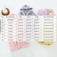thumbnail image 3 of KPOPLK Kid's Robe Girls Bathrobe Teen Girls Hooded Pajamas Toddler Robes Dressing Gown for 2-13Yeas(18-24 Months,Grey), 3 of 6