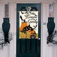 thumbnail image 3 of SM-XLHN Halloween House Flag 28x40 Inch Tis The Season To Be Spooky Double Sided Outside, Bat Pumpkin Holiday Yard Outdoor Decorative Flag, 3 of 6