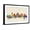 Black Frame, variant on Art.com Houston Texas Skyline Art Print by Michael Tompsett, 18" x 12"