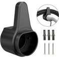 thumbnail image 1 of CHAO (Negro) Soporte para cargador EV para coche eléctrico Tipo 2 Organizador de cables de carga automática ABS duradero Soporte para montaje en pared tipo 2, 1 of 4