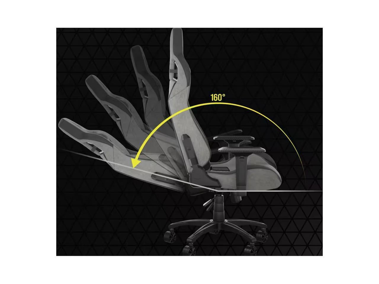 Corsair T3 Rush Gaming Chair (Fabric Grey/Charcoal)