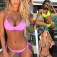 thumbnail image 4 of Conjunto De Bikini Para Mujer Traje De Baño De Playa Dividido De Verano Traje De Baño Sexy Cómodo Sweethay OD016369-07, 4 of 4