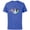 Royal Heather, variant on Princess Friends Got Your Back - Short Sleeve Cotton T-Shirt for Adults - Customized-Natural