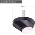 thumbnail image 3 of Ruedas de 2 piezas, piezas de aspiradora, conjunto de ruedas delanteras para i7 i7+ Plus 980 960 770 780 690 650 (series 500, 600,700,800 y 900), 3 of 5