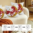thumbnail image 4 of Throw Pillow Covers News Year Pillowcase Sofa Cushion Cover, 4 of 5