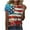 Multicolor-9, variant on VerPetridure American Flag Shirts for Women 4th of July T Shirt Funny USA Print Crew Neck Tees Patriotic Casual Short Sleeve Tops