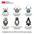 thumbnail image 2 of 3M Respirator Filter Replacement 5P71, 5 Pairs, P95, Must Be Used with 5000 Respirators or Cartridges 6000 Series, 2 of 2