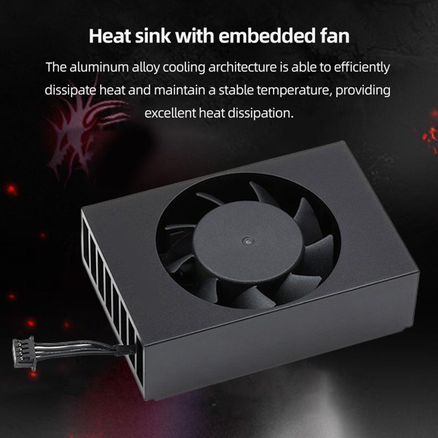 Ventilador Ajuste Del Disipador De Calor De Aluminio De Velocidad Pwm Del Ventilador Sin Escobillas Para El Módulo Jetson Xavier Nx Kuymtek Para estrenar