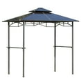 thumbnail image 2 of Outsunny 7.90 x 4.90 Barbecue Grill Gazebo Tent, UV Protection, 2 of 9