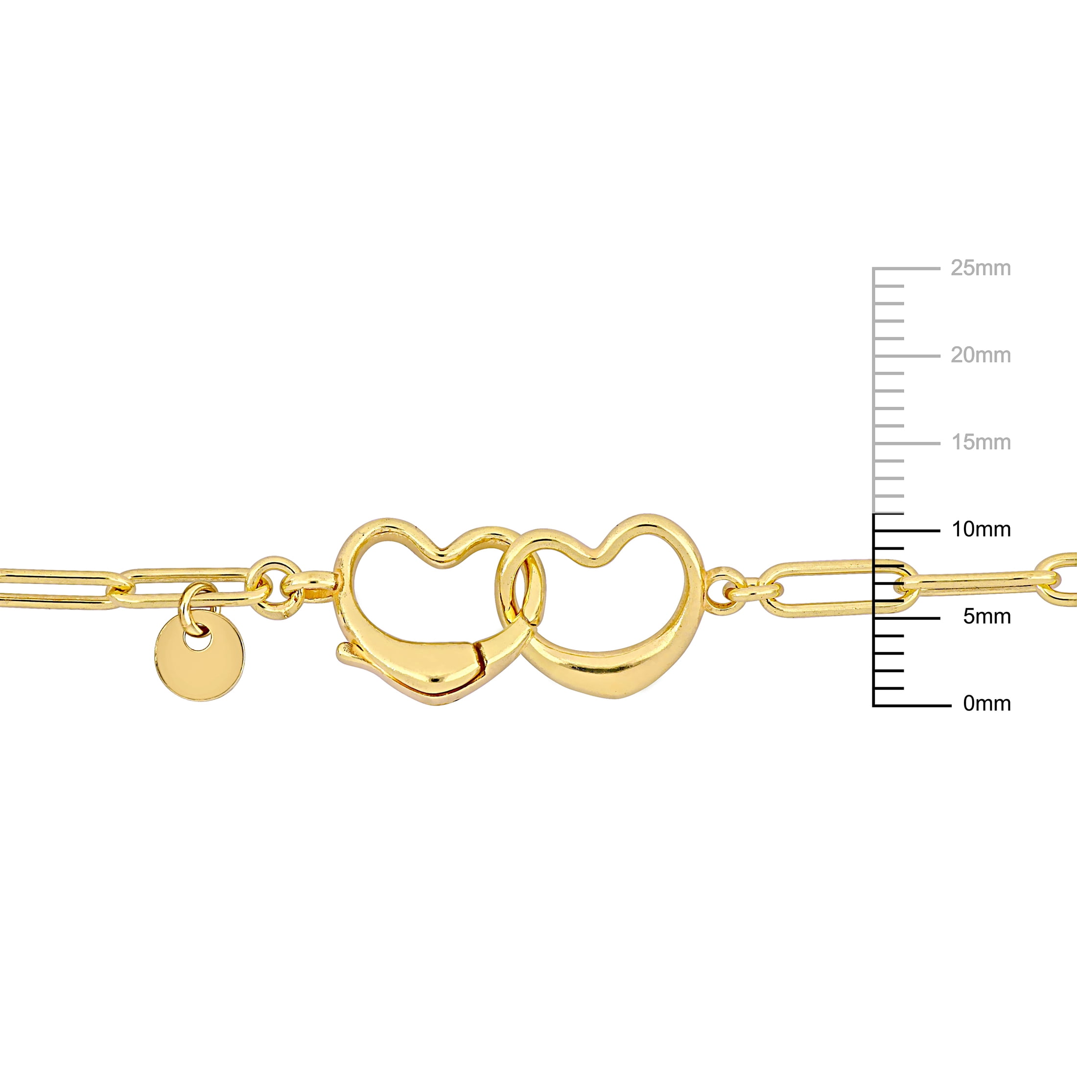 Everly Women's Yellow Gold Plated Anklet