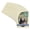 Off White Canvas, variant on Beige Canvas Picture Frame Mat for 28x40 Frames - Oval Opening for 24x36 Photos - 25 Mats