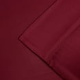 thumbnail image 4 of BNM Modal From Beechwood Sheet Set, Twin XL, Burgundy, 4 of 5