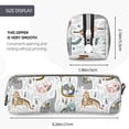 thumbnail image 3 of Honeii Cute Colorful Animal Pattern Pencil Case, Pencil Pouch, Pencil Case Small, Pencil Pouch Aesthetic, PVC Pencil Pouch, Pencil Bag, Makeup Pouch, 3 of 7