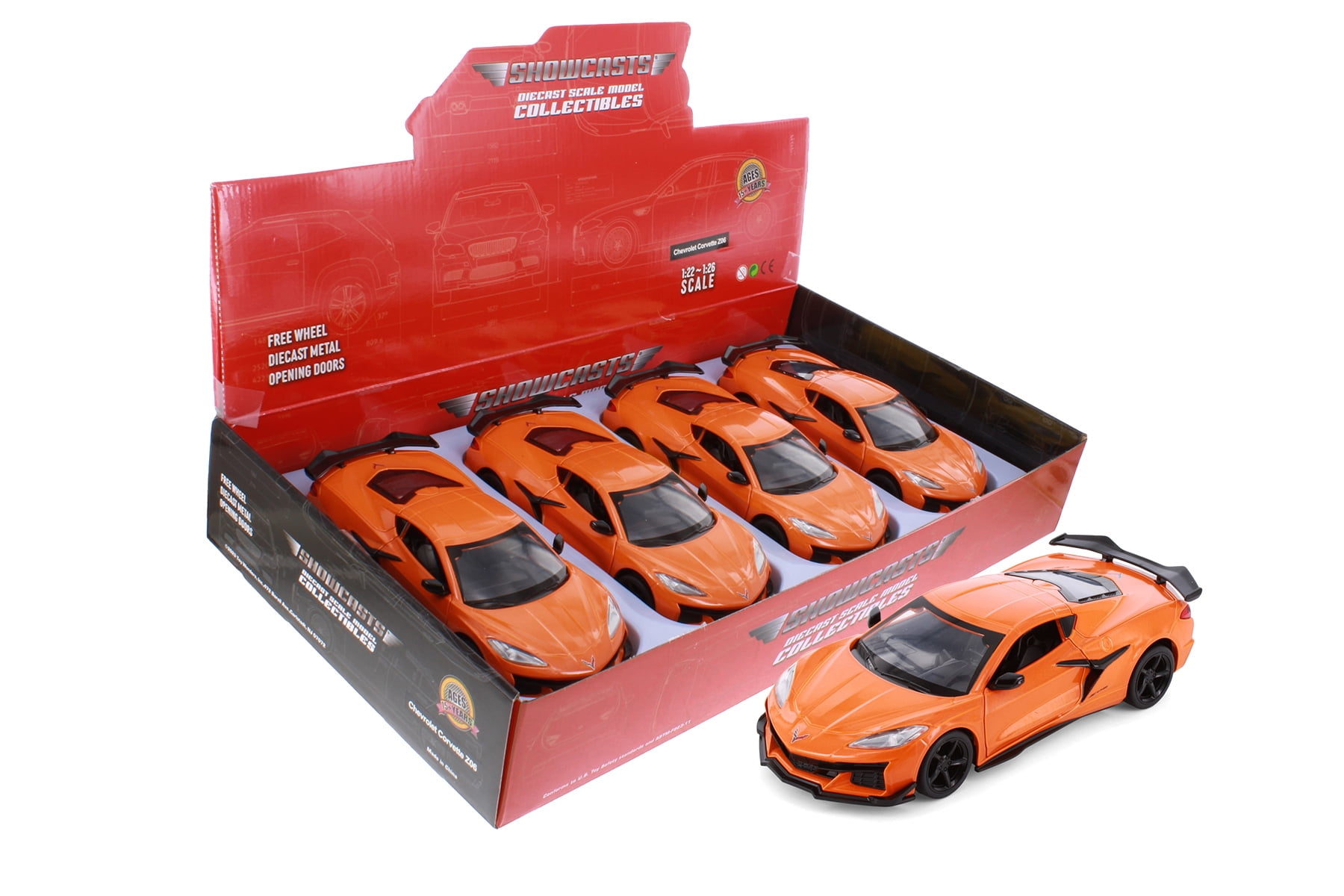 BMW Z4 GT3, White - Showcasts 68251/60D - 1/24 scale Diecast Model