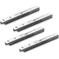thumbnail image 3 of 4 Pack (2 Pairs) Door Flush Bolt Latch Slide Latch,concealed Bolt,stainless Steel(15cm Length), 3 of 5