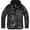 Dark Camo M90, variant on Adult Male Fleece-Lined Quarter Zip Windbreaker Pullover, Navy, Size: S