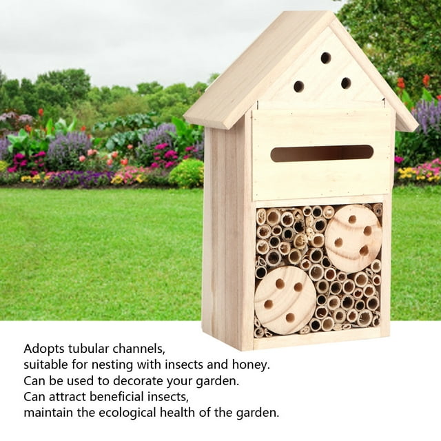 Insect Tower Hotel Madera Natural Abeja Bug Lady Bird House(Type B) Unbranded 3111200034512