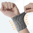 thumbnail image 2 of Professional sports wristbands with high elasticity unisex Grey, 2 of 5