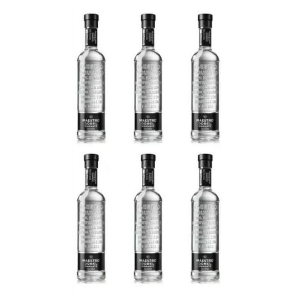 Pack x 6 - Tequila Maestro Dobel Diamante 700 ml Maestro Dobel Mezcla de tequilas reposados, añejos y extra añejos