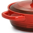 thumbnail image 4 of Crock Pot Appleton 10oz Stoneware Mini Casserole Baker in Gradient Red, 4 of 5