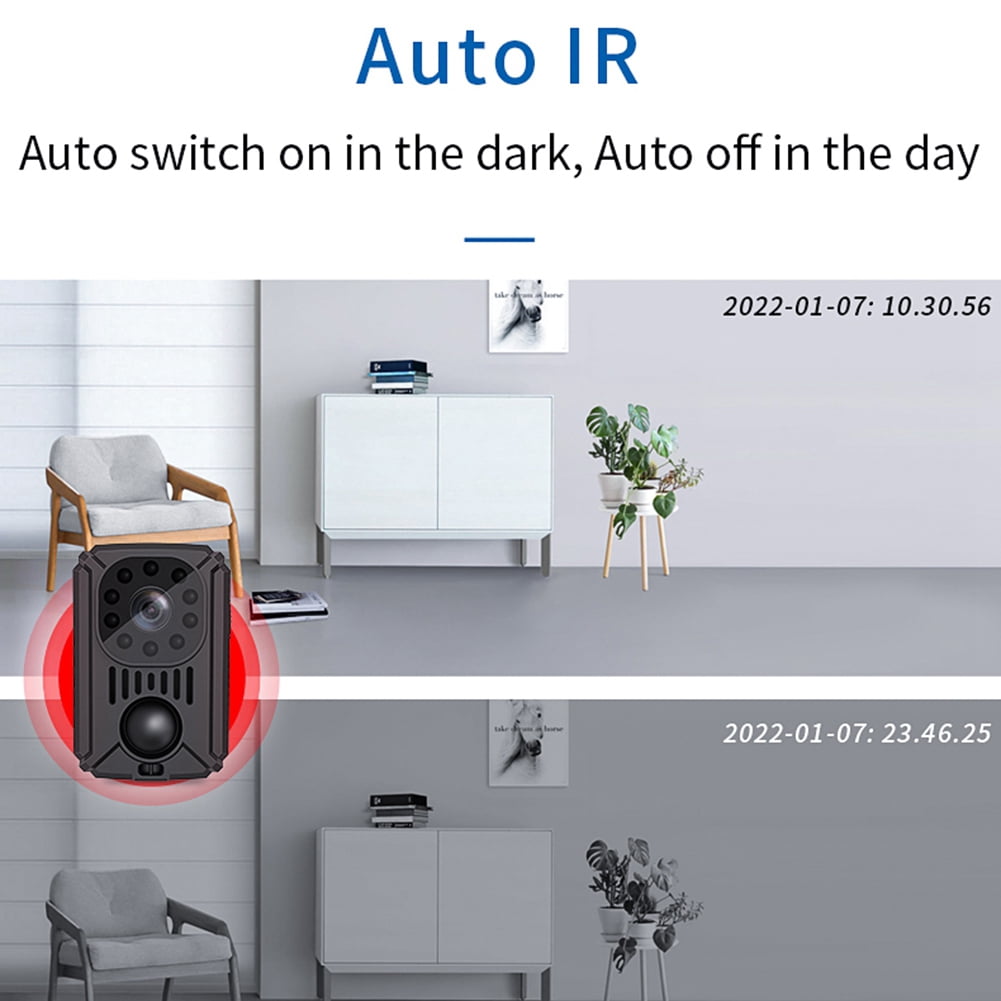 1080P MD31 Portable Body Camera Mini Camera Pocket Cam Night Vision Small Sport Camera for Cars PIR Video Recorder DV