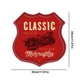 thumbnail image 2 of Placa Metal Vintage Escudo Pintura Hierro Arte Pared Bar para El 20x30cm, 2 of 2