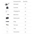 thumbnail image 2 of Helicóptero RC Drone Hélice única sin alerones Estabilización de giroscopio de 6 ejes RC Avión Altitud Mantener Juguete de regalo para niños Niñas Adultos 2 Batería Romacci Helicóptero RC, 2 of 7