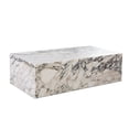 thumbnail image 2 of Ark Rectangle Cocktail Table in Genuine Viola Marble by Diamond Sofa, 2 of 2