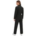 thumbnail image 2 of CHICTRY Combinaison de Mécanicien pour Hommes Combinaison pour Femmes Salopette Manches Longues Combinaisons Body Rave Noir 3TG, 2 of 3
