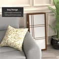 thumbnail image 3 of Red Lantern 3 ft. Short Double Cross Shoji Screen - Walnut - 6 Panels, 3 of 6
